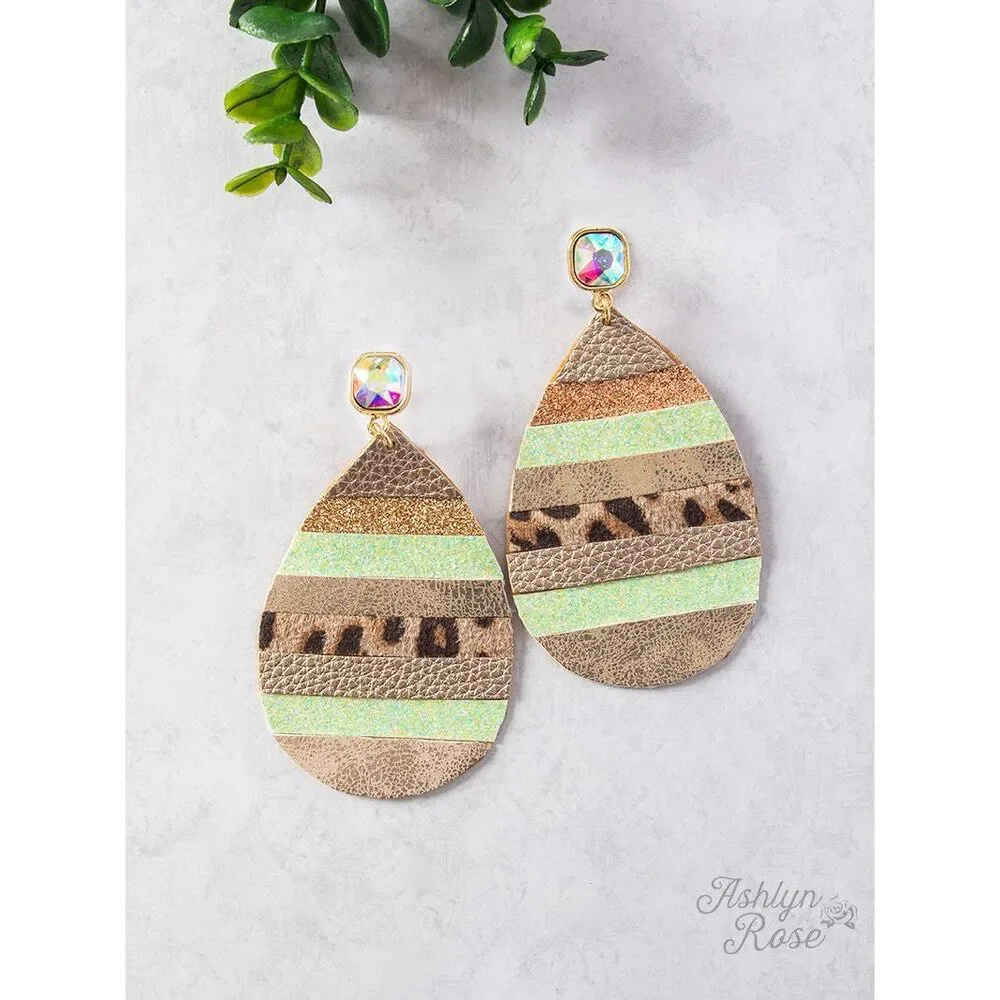 All Fun and Games Teardrop Earrings
